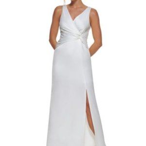 DKNY Knotted Front Gown, NWT
